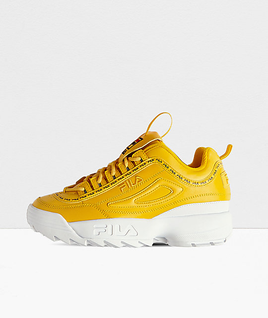gold fila disruptor 2