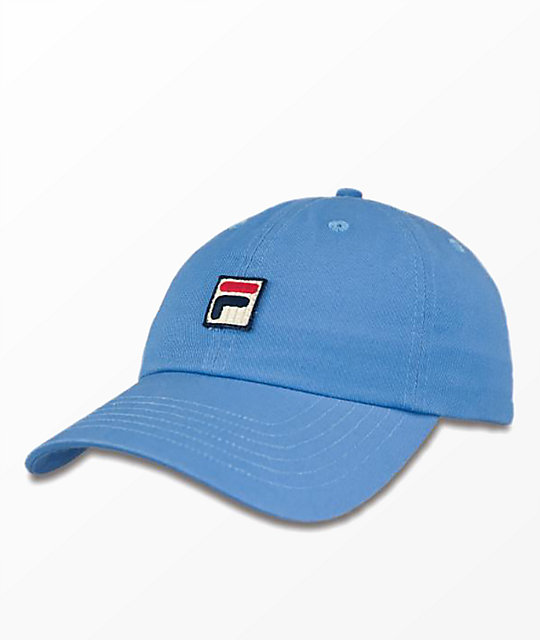 blue fila hat