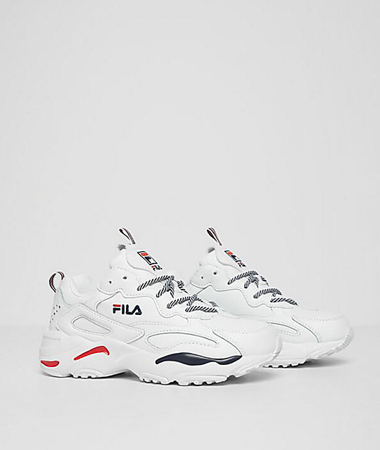 fila ray white navy