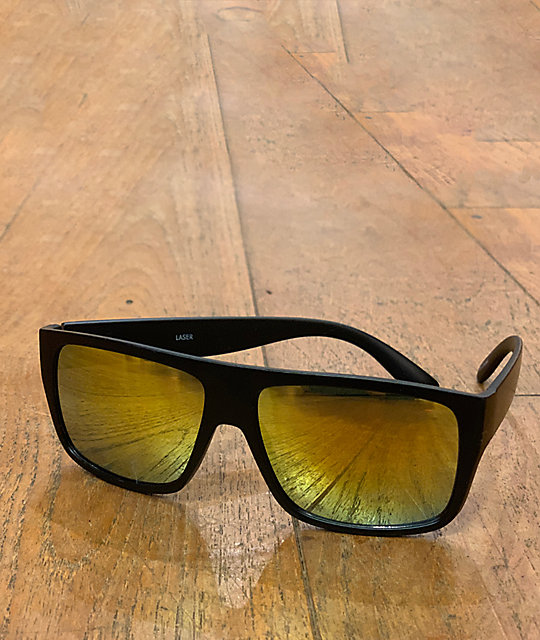 flat top mirror sunglasses