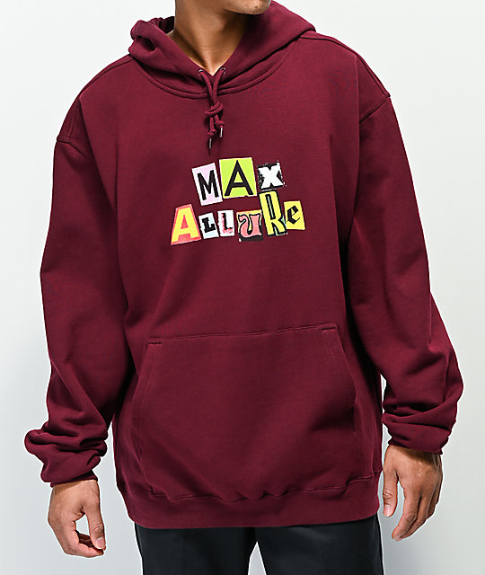 zumiez red hoodie