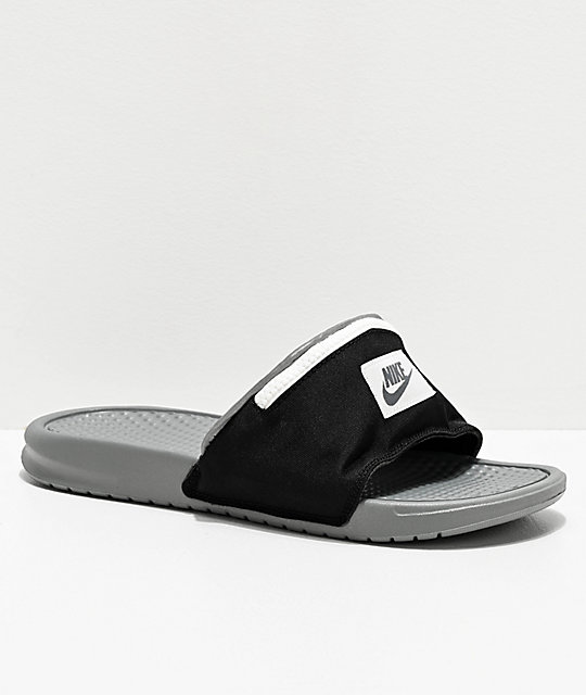 nike slides with fanny pack