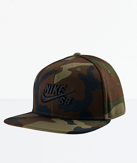 nike sb camo snapback