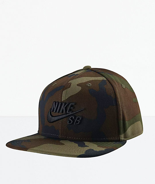 nike sb camo snapback