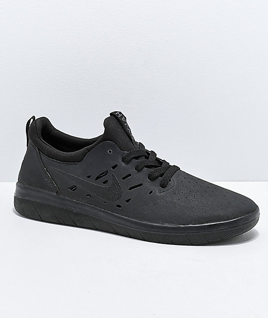 nike nyjah free black gum