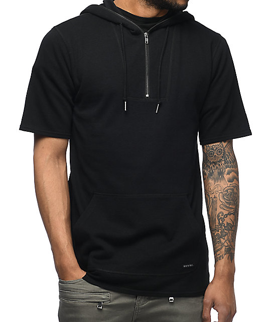 short arm hoodie