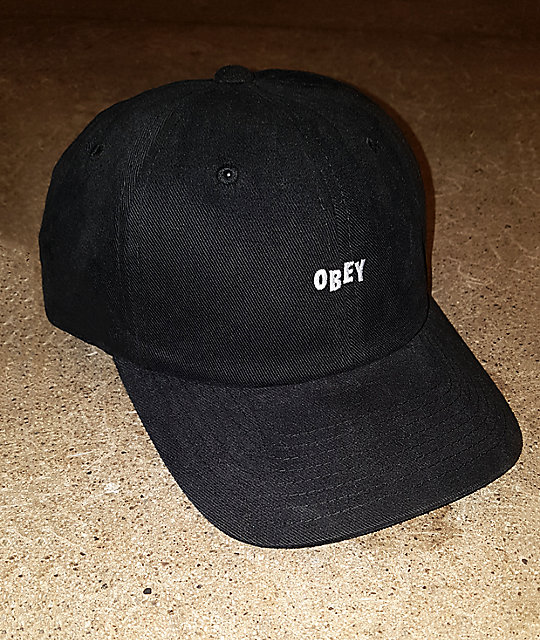 obey cutty 6 panel snapback