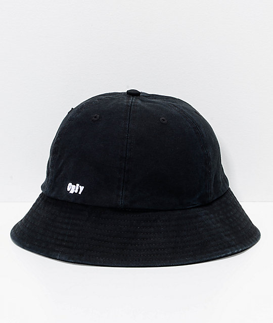 obey bucket hat black