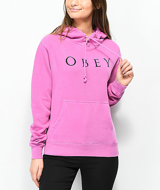 obey novel hoodie