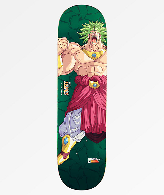 Primitive x Dragon Ball Z Broly Super Saiyan 8.38" Skateboard Deck | Zumiez.ca