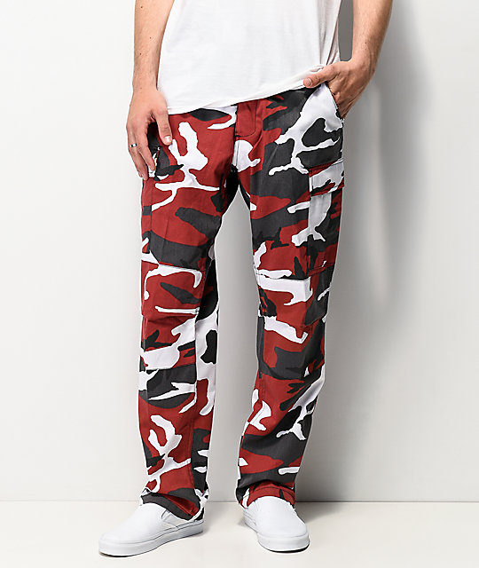 Rothco BDU Tactical Red Camo Cargo Pants