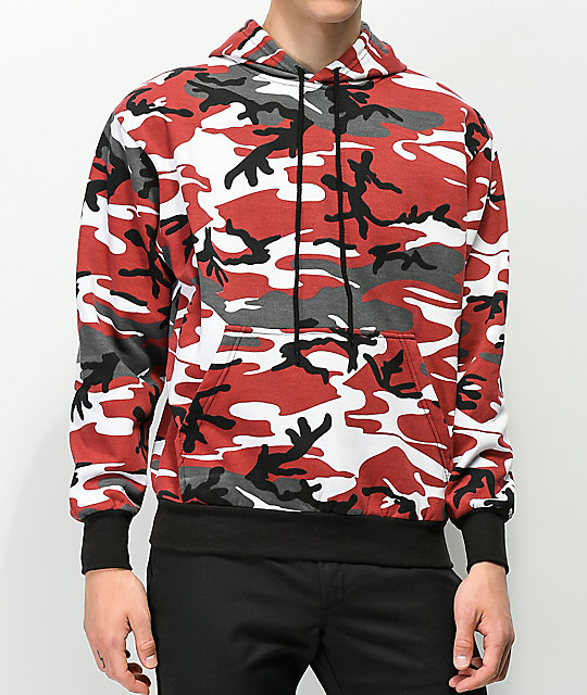 zumiez red hoodie