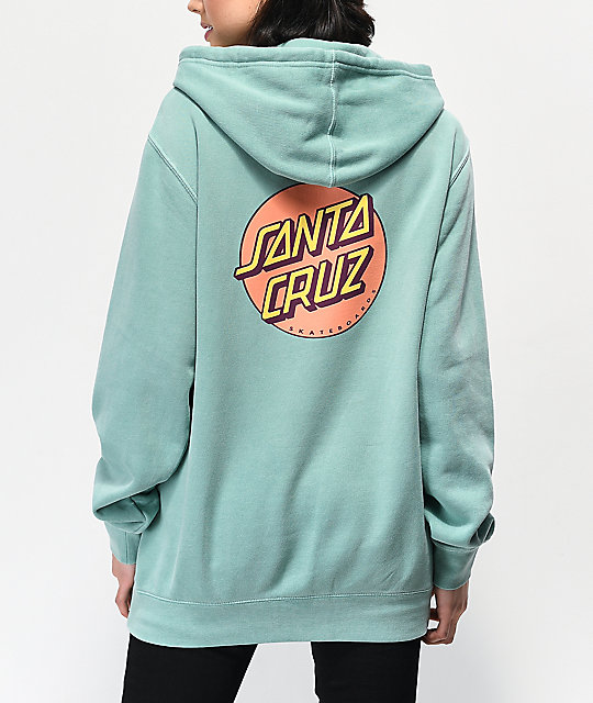 zumiez green hoodie