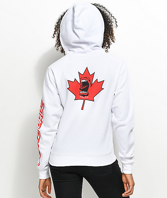 white sweatshirt canada