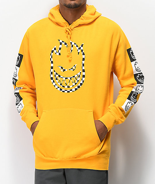 yellow spitfire hoodie