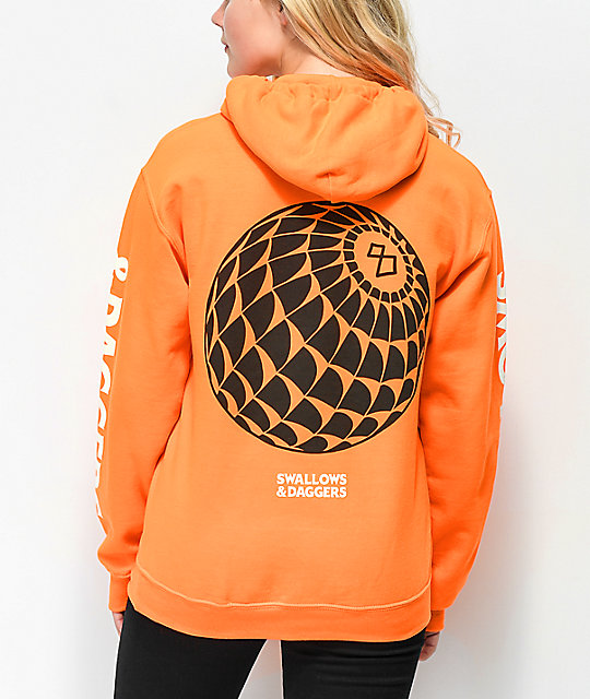 orange hoodie zumiez