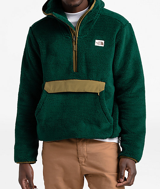 the north face campshire anorak fleece 