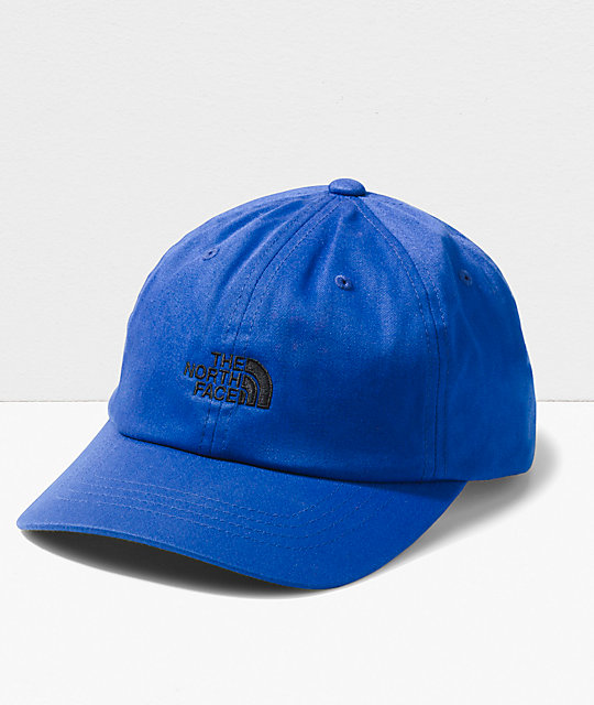 north face blue hat