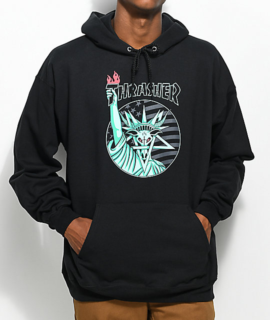 grey thrasher hoodie zumiez