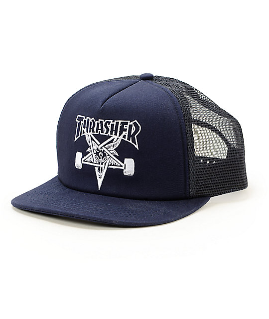 thrasher skate goat hat