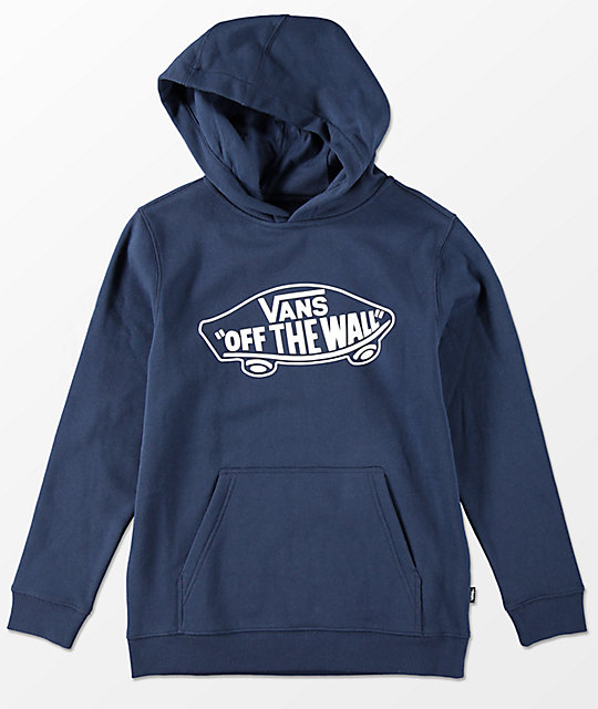 vans navy blue hoodie