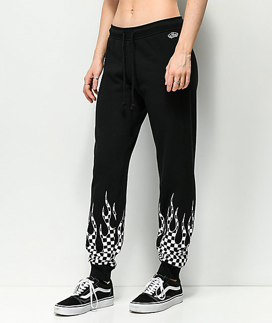 vans checkerboard joggers - 55% remise 