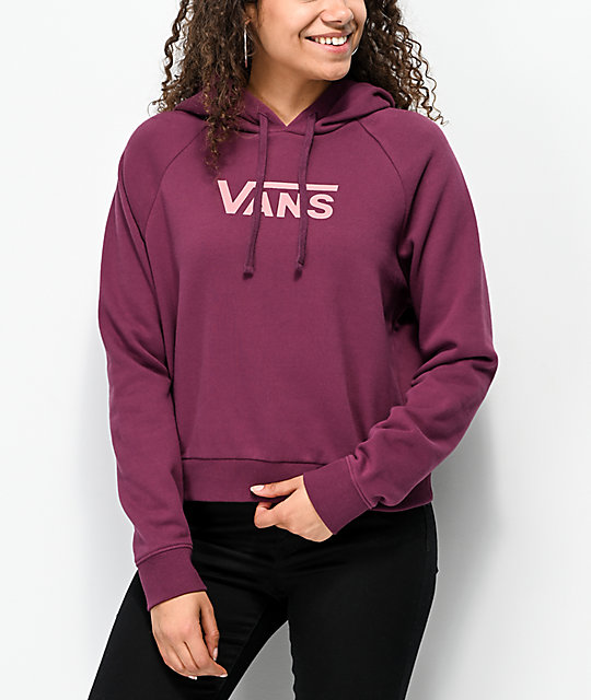 wine coloured hoodie