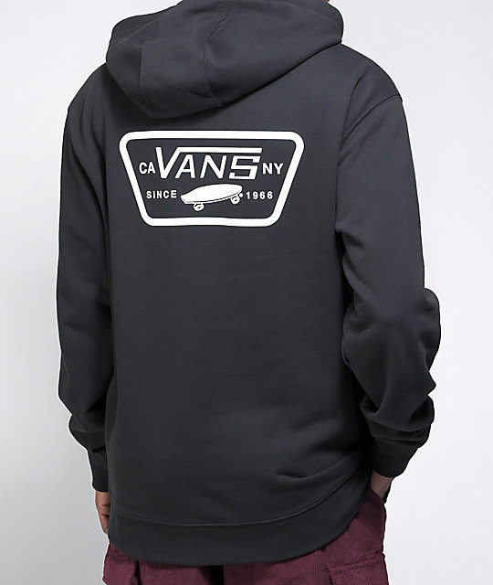 Vans Full Patched II Black Hoodie | Zumiez.ca