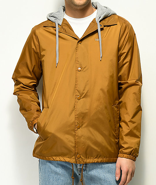 vans riley coaches jacket