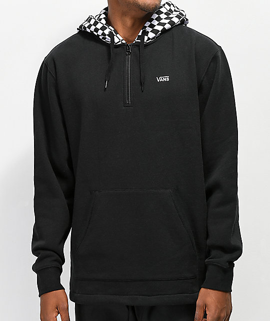 vans quarter zip hoodie