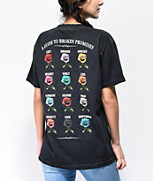 Broken Promises FeeledGuide Black Oil Wash T-Shirt