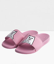 RIPNDIP Lord Nermal Pastel Pink Slide Sandals