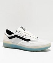 Vans A.V.E. Pro Blanc De Blanc White & Black Skate Shoes